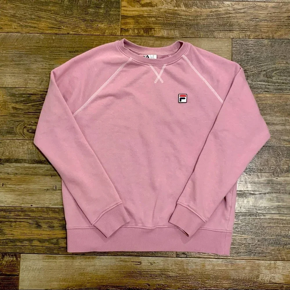 FILA Crewneck Long-sleeve Sweater - Medium - Picture 1 of 6